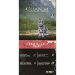 Quanim Super Premium Sterillizzati Cat Manzo e riso
