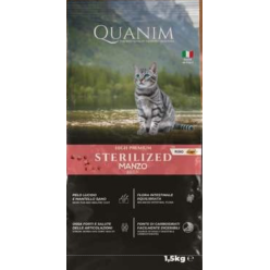 Quanim Super Premium Sterillizzati Cat Manzo e riso